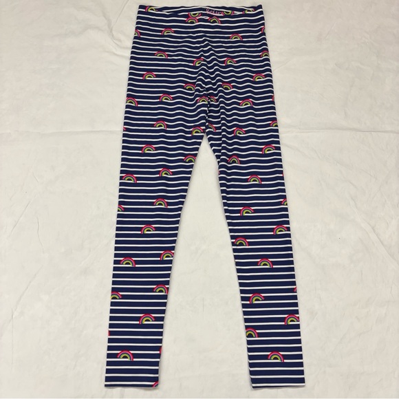 Mini Boden Other - Mini Boden Navy Blue Striped Rainbow Kids Leggings Size 13/14 Big Girl
VGUC‎